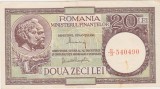 ROMANIA 20 lei 1947, 1948, 1950 VF+