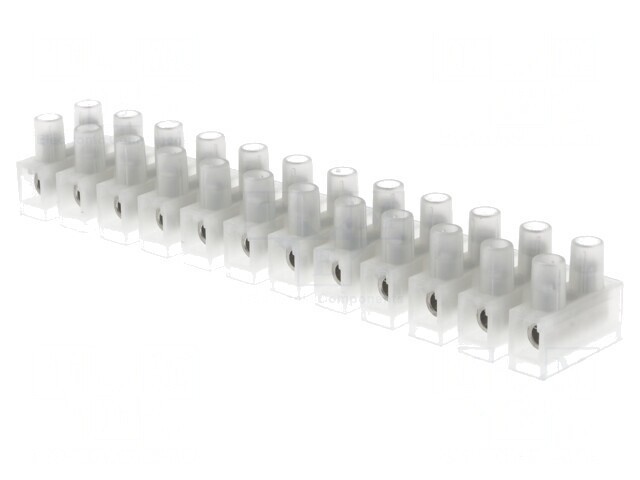 Regletă de conexiuni terminal 4mm2 400V 12 piste