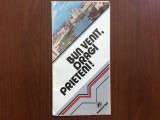 bun venit dragi prieteni reclama aeroflot ghid turism URSS intourist 1985 pliant