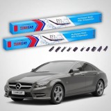 Cumpara ieftin Ștergătoare Mercedes-Benz CLS Coup&eacute; C218 2010-2014 | Set Față Flat &ndash; TeamCar&reg;