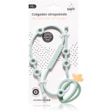Saro Baby Silicone Catch-All Hanger șnur multifuncțional din silicon Mint 1 buc