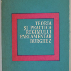 TEORIA SI PRACTICA REGIMULUI PARLAMENTAR BURGHEZ de ION DELEANU , 1978