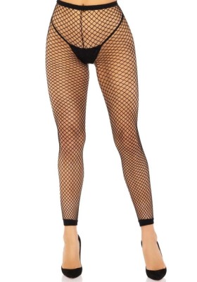 Colanti Sexy Tip Plasa, Negru, Marime Universala foto