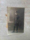 FOTOGRAFIE, PORTRET DE SOLDAT. PERIOADA INTERBELICA. FOTO LUX GRIVITEI 131, BUCURESTI. 47-238025
