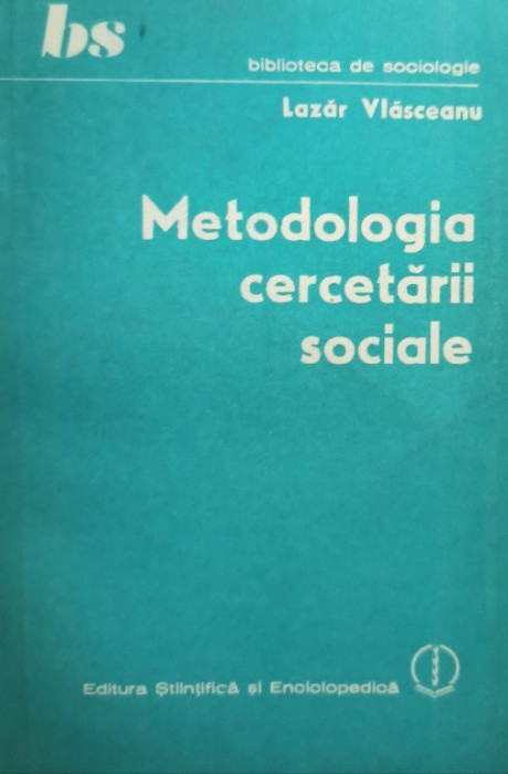 Metodologia cercetarii sociale