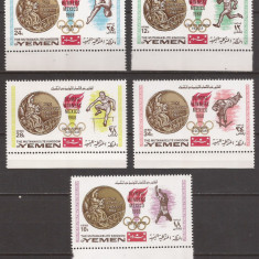 YEMEN 1968 SPORT J.O. DE VARA ( serie dt. ) MNH