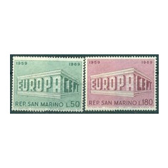 San Marino 1969 - Europa-cept 2v.v.neuzat,perfecta stare,serie completa(z)