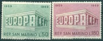 San Marino 1969 - Europa-cept 2v.v.neuzat,perfecta stare,serie completa(z)