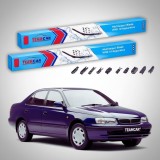 Cumpara ieftin Ștergătoare Toyota Carina E Sedan 1992-1997 | Set Față Flat Premium &ndash; TeamCar&reg;