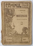 MARTURISIRE de LIVIU REBREANU , SCHITE SI POVESTIRI , BIBLIOTECA ' CAMINUL ' NR.13- 13 BIS , EDITIE INTERBELICA
