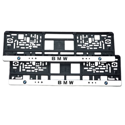 Set 2 bucati suport numar inmatriculare BMW foto