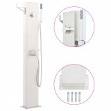 vidaXL Robinet de duș pentru grădină, 110 cm, oțel inoxidabil 48206