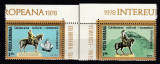 ROMANIA 1978 LP 957 COLABORAREA CULTURAL ECONOMICA INTEREUROPEANA SERIE MNH, Nestampilat