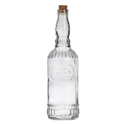 Sticla de Apa, AVA, model Home Fantasy capac pluta, transparenta, 720ml foto