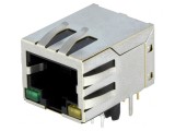 Soclu RJ45 8P8C ecranat cu LED