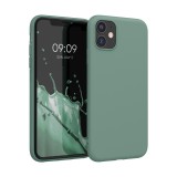 Husa pentru Apple iPhone 11, Silicon, Verde, 49787.166, kwmobile, Carcasa