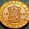 Moneda istorica exotica 1/2 CENT - INDIILE OLANDEZE, anul 1945 * cod 1146
