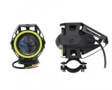 Led Luminile motociclete Far Ceata Spoturi intermitent Fascicul inalte