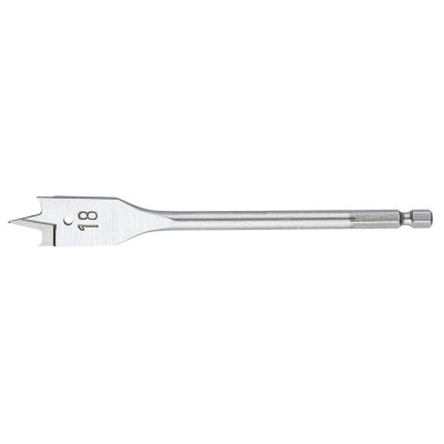 Burghiu lemn plat 18 x 152 mm foto