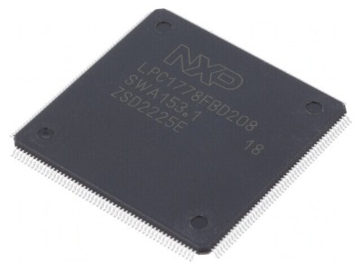 Microcontroler ARM 64kB SRAM 512kB Flash LQFP208 LPC1778FBD208K foto