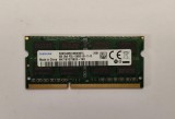 Memorie RAM Laptop, Samsung, 8GB, 2Rx8, DDR3L, PC3L-12800S, 1600MHz, 1.35V, M471B1G73BD0-YK0, CL11, Non-ECC, SODIMM, 204 pini