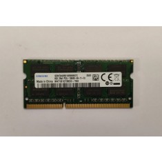 Memorie RAM Laptop, Samsung, 8GB, 2Rx8, DDR3L, PC3L-12800S, 1600MHz, 1.35V, M471B1G73BD0-YK0, CL11, Non-ECC, SODIMM, 204 pini