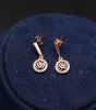 Cercei din argint Little Sweet Diamond ARG339B, Argintboutique