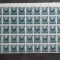 1950-Romania-Steme-Lp266-Mi1222-coala 50 buc-guma orig.-MNH