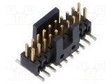 Conector şiruri pini tată 20 PIN 1,27mm gold flash SMT SAMTEC