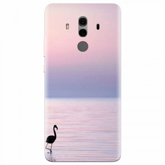 Husa silicon pentru Huawei Mate 10, Flaminsgo Sunset