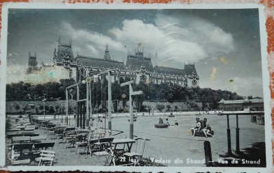 Fotografie tip carte postala, Iasi, vedere din strand, 1918 foto