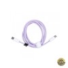 Cablu Date si Incarcare USB-C - USB-C OEM C263 60W 1.5m Mov