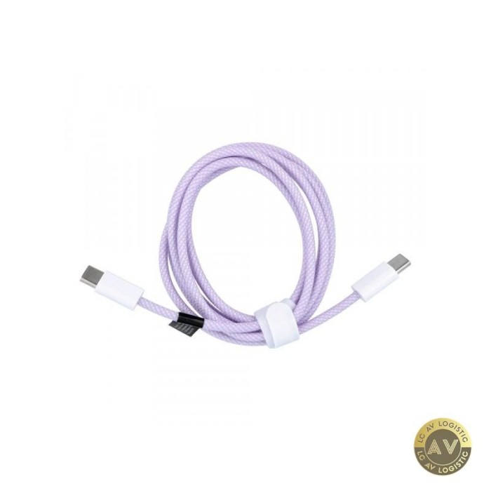 Cablu Date si Incarcare USB-C - USB-C OEM C263 60W 1.5m Mov