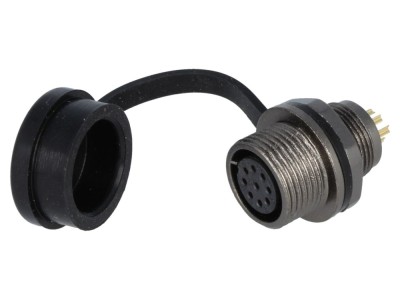 Conector mamă 9 pini IP67 foto