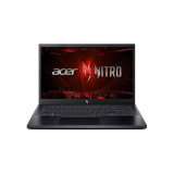 Laptop ACER Nitro V15, 15.6&quot;, 144 Hz, Intel Core i5-13420H, 16GB RAM, SSD 512GB, NVIDIA GeForce RTX 4050 6 GB, No OS, Obsidian Black