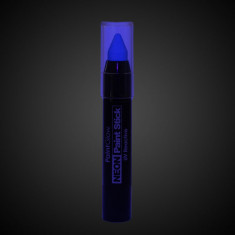 Creion makeup UV neon, stick bodypainting , PaintGlow - Alb UV
