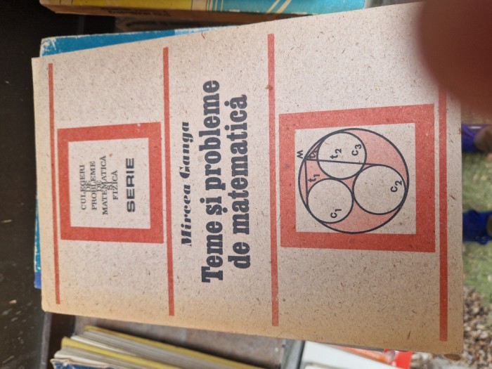 Teme și probleme de matematică vintage