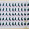 ROMANIA 1998 LP 1456 Specii forestiere SUPRATIPAR &quot;Fauna&quot; simple, bloc x4, coli