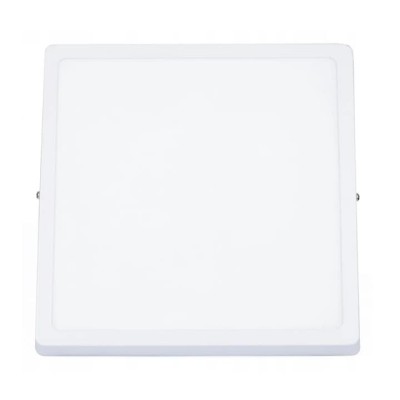 Plafoniera LED, 18 W, patrata, 4000 K, 21 x 21 cm, alb foto