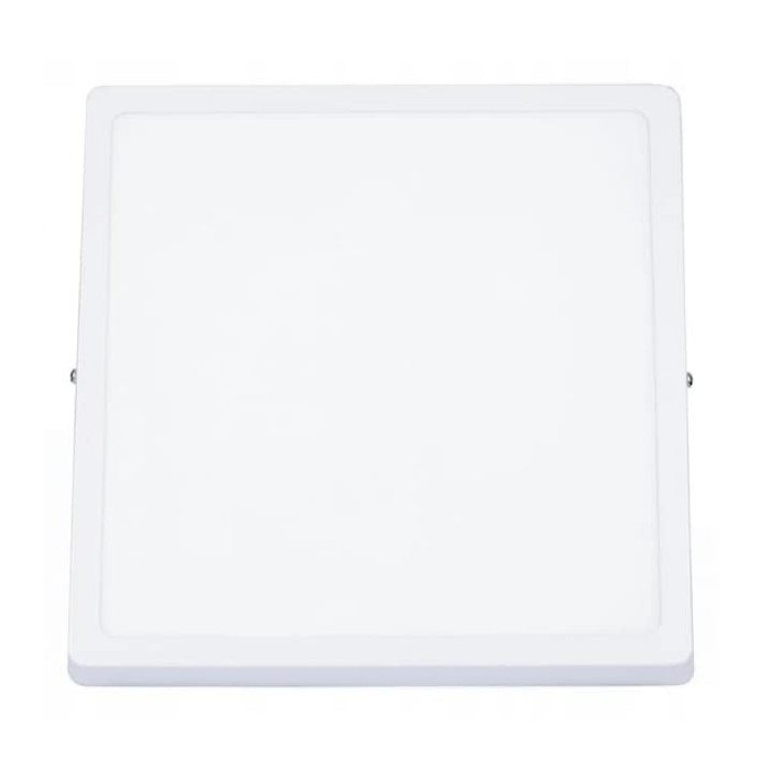 Plafoniera LED, 18 W, patrata, 4000 K, 21 x 21 cm, alb