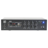 Cumpara ieftin Mixer amplificat PA linie 100V 60W cu USB, BT, SD, FM