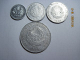 Romania (e128) - 5, 15 Bani 1975, 25 Bani 1982, 5 Lei 1978 - lot din aluminiu