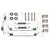Set accesorii reparatie saboti frana Trw SFK166, parte montare : Punte spate