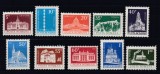 ROMANIA 1973 LP 837 UZUALE I MONUMENTE SERIE MNH, Nestampilat