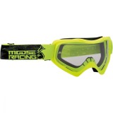 Ochelari cross/atv Moose Racing Qualifer, galben fluo