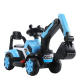 Cumpara ieftin Mini excavator electric Kinderauto BJXZ219, pentru copii 1-3 ani, cu incarcator electric, albastru, Hollicy