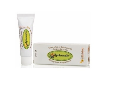 APIDERMALIV- BALSAM BUZE(laptisor matca, miere, ulei masline) COMPLEX APICOL foto