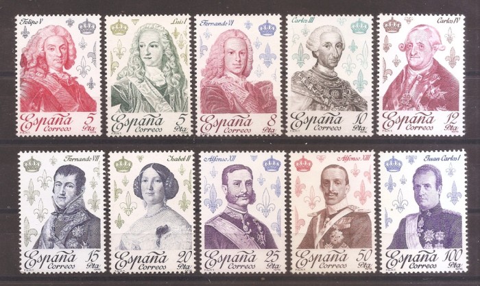 Spania 1978 - Regii Spaniei, MNH