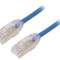 Patch Cord Cat6a F/UTP Albastru 5m LSZH 28AWG