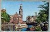 AD 760 C. P. VECHE - AMSTERDAM -LA TOUR DE LA MONNAIE - OLANDA -CIRCULATA 1961, Franta, Printata